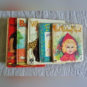 Lot Of 5 Vintage Children's Books